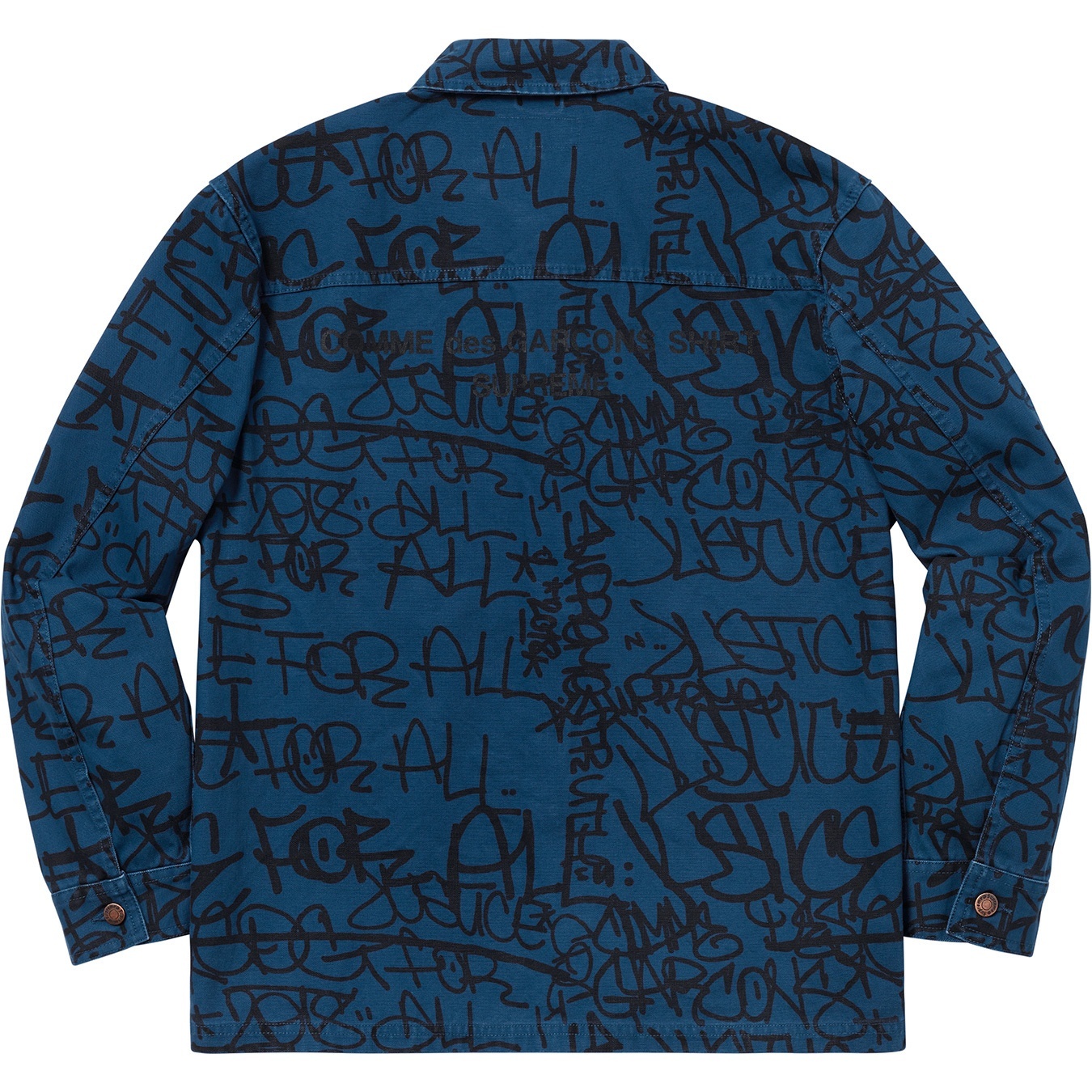 Supreme®/Comme des Garçons SHIRT® Printed Canvas Chore Coat view 5
